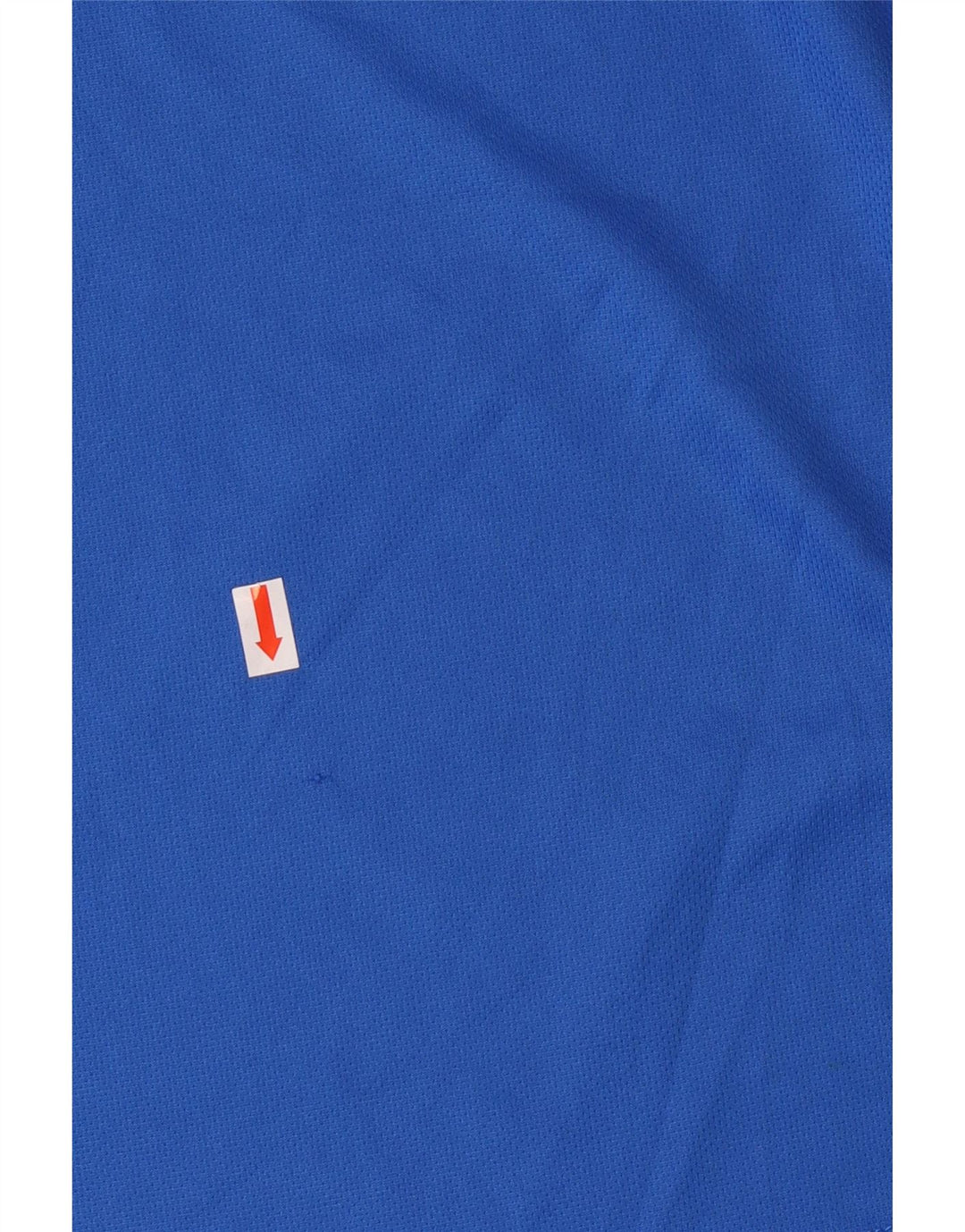 Adidas Femmes Climalite T-Shirt Top UK 12/14 Bleu Moyen Polyester