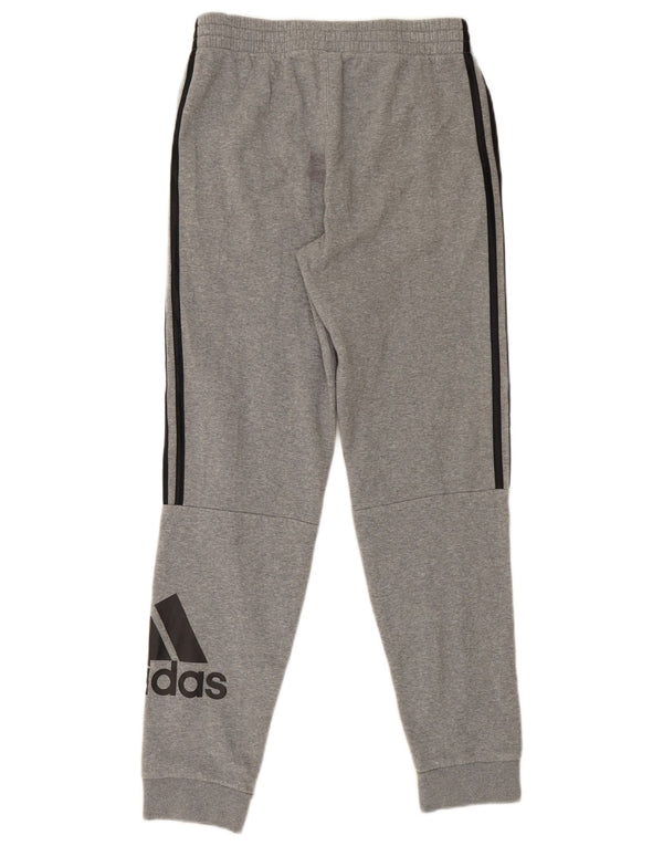 Adidas Pantalon de survêtement graphique pour garçon 13-14 ans XL Gris Coton
