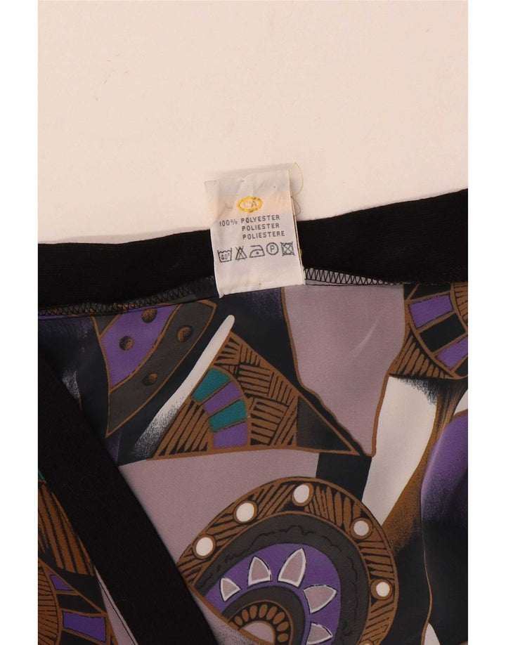 Golden Gate Chemisier Femme EU 42 Large Multicolore Géométrique