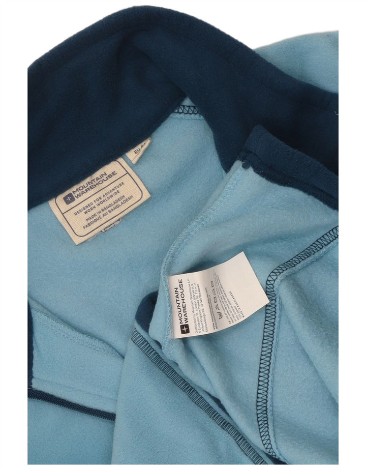 Mountain Warehouse Pull polaire à col zippé pour femme IT 44 Bleu moyen