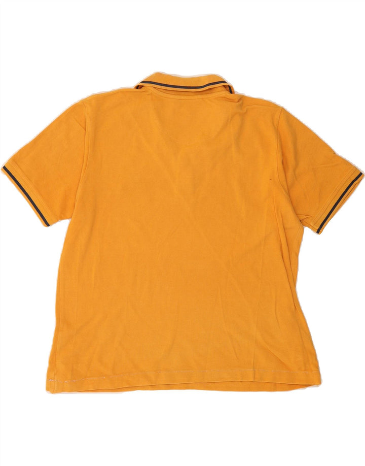 KAPPA Mens Polo Shirt Large Yellow Vintage Kappa and Second-Hand Kappa from Messina Hembry 