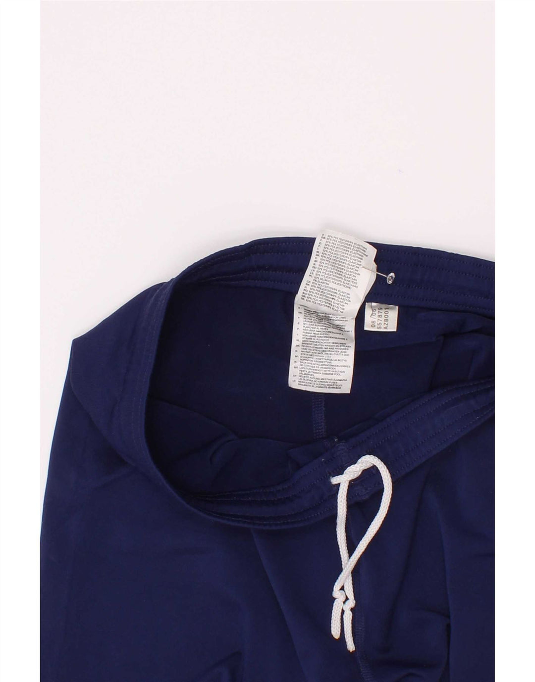 Adidas Short de Sport Garçon 13-14 Ans Bleu Marine Polyester