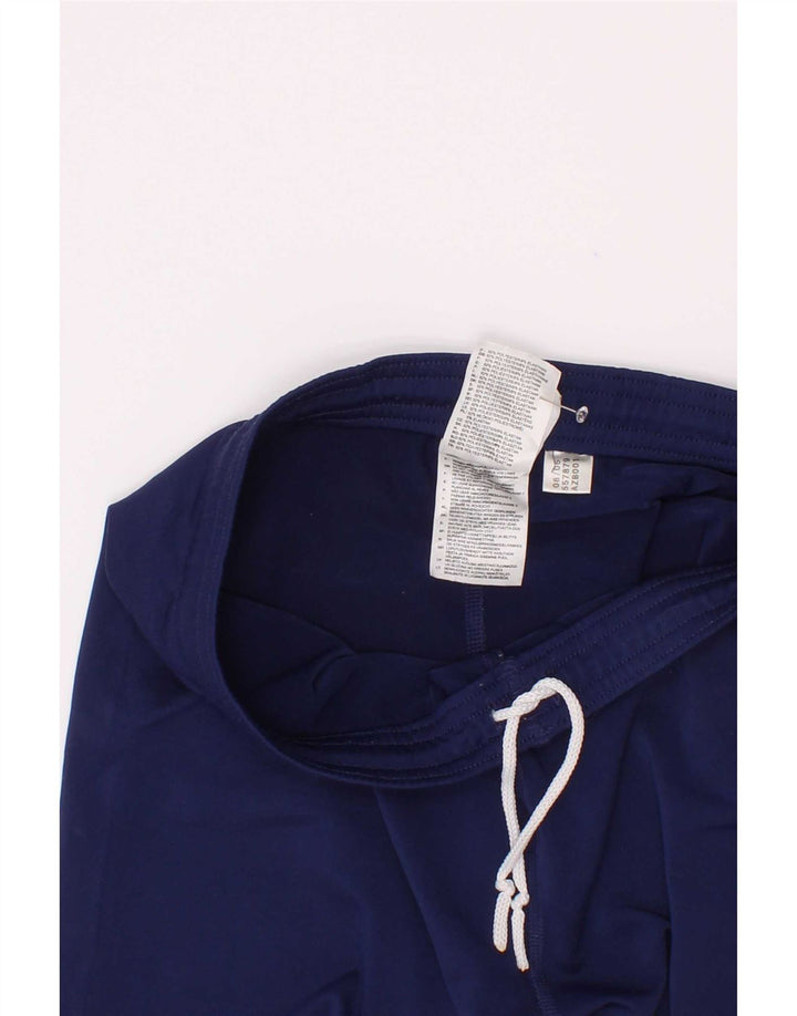 Adidas Short de Sport Garçon 13-14 Ans Bleu Marine Polyester