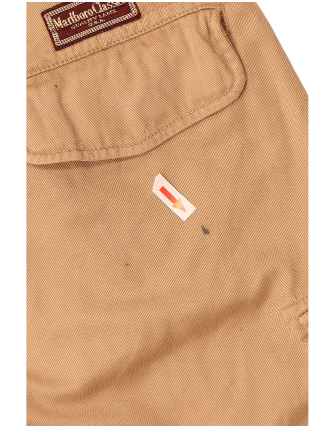 Marlboro Classics Short cargo pour homme EU 52 XL W32 Coton beige
