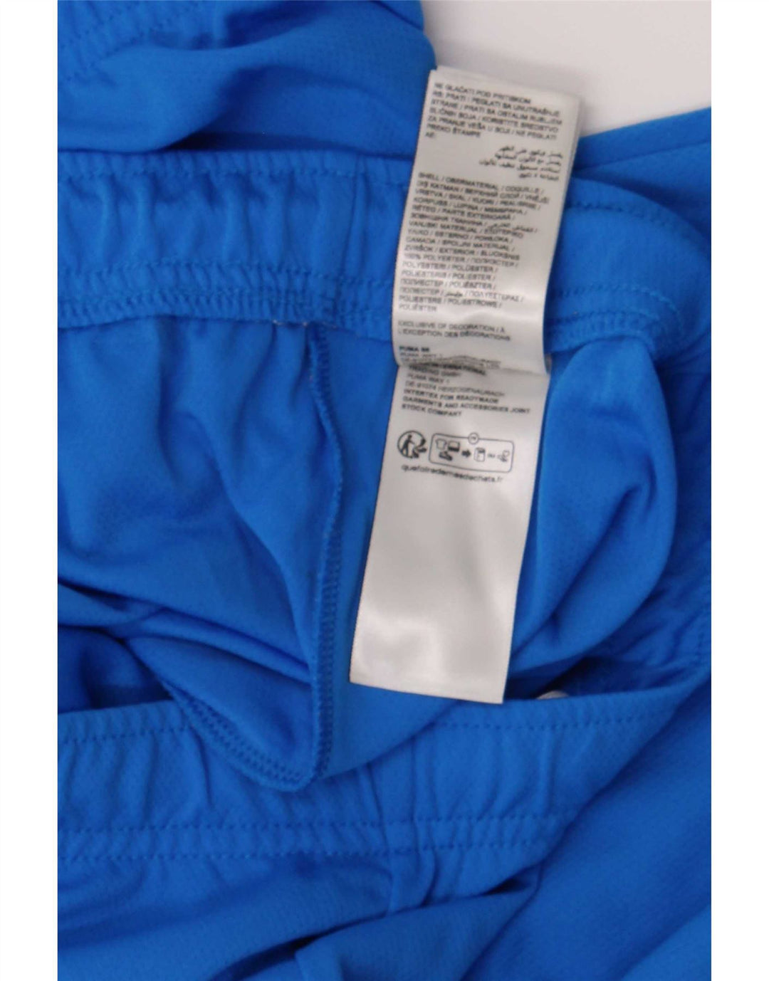 Puma Short de sport pour homme 2XL Bleu Polyester Sports