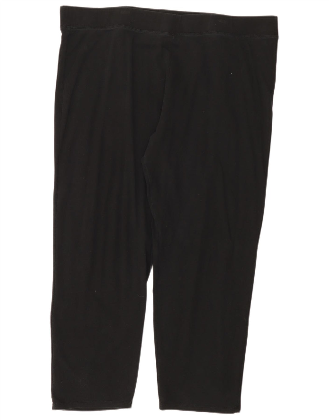 Zara Leggings Femme UK 24 4XL Coton Noir