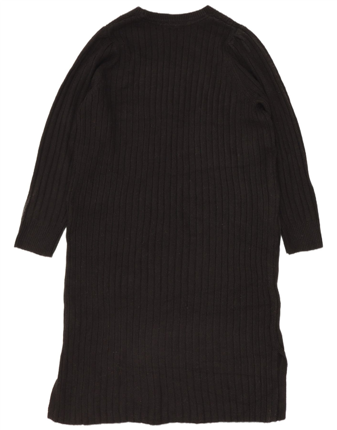 John Lewis Robe pull surdimensionnée à manches longues pour femme UK 44 Noir moyen