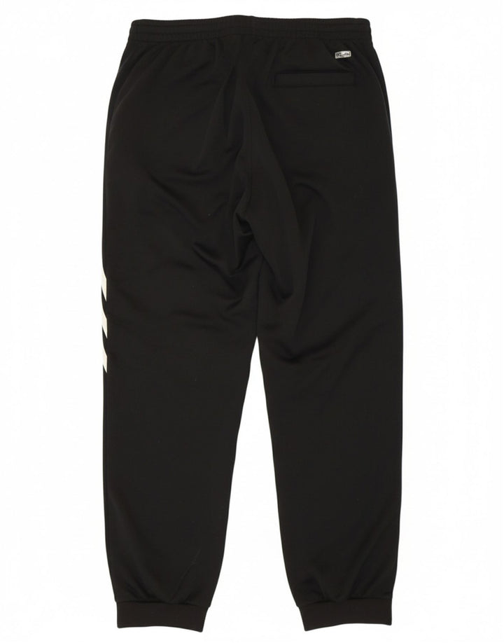 ADIDAS Mens Tracksuit Trousers Joggers Small  Black Polyester