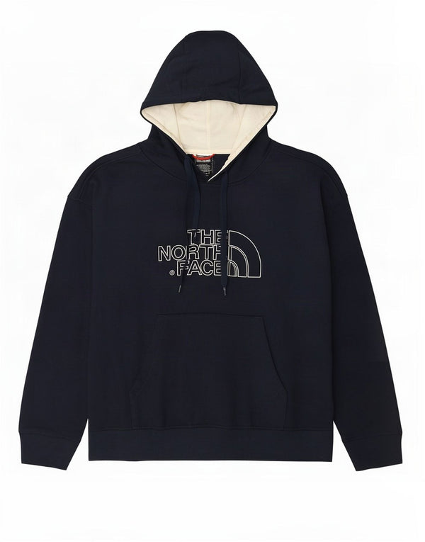 The North Face Pull à capuche surdimensionné graphique pour femme UK 16 Large Bleu marine