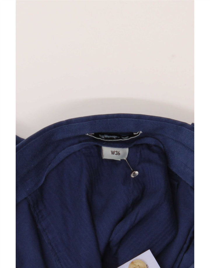 Gant Short Chino Homme Large W36 Bleu Coton