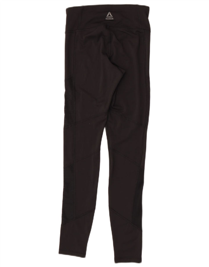 Reebok Legging Speedwick Femme UK 6 XS Noir Polyester
