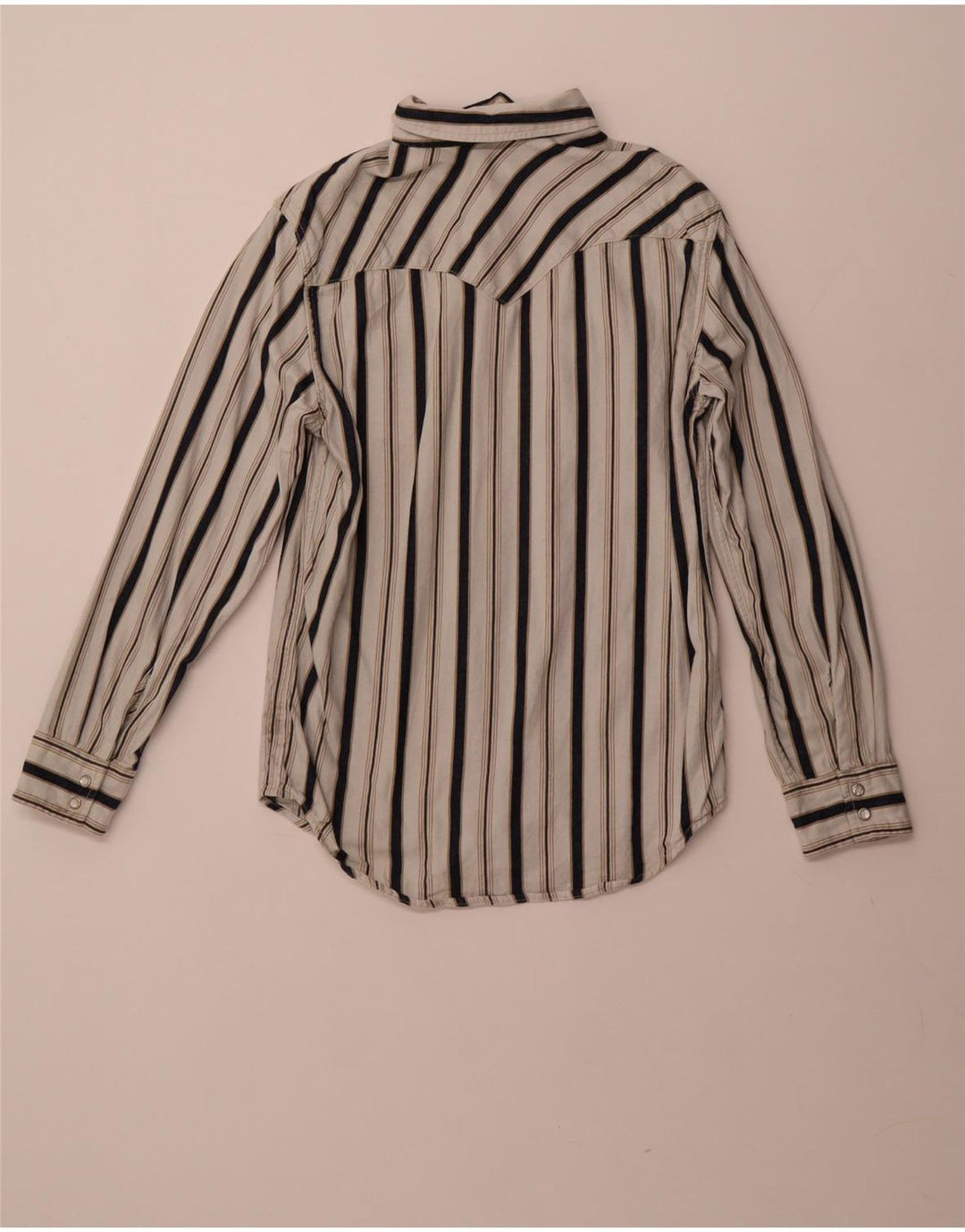 LEVI'S Chemise Flanelle Homme Small Blanc Rayé