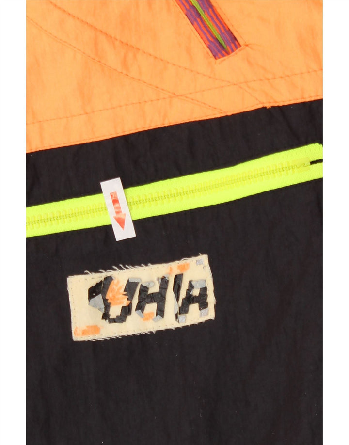 Luhta Veste de ski graphique pour femme UK 18 XL Jaune Colourblock