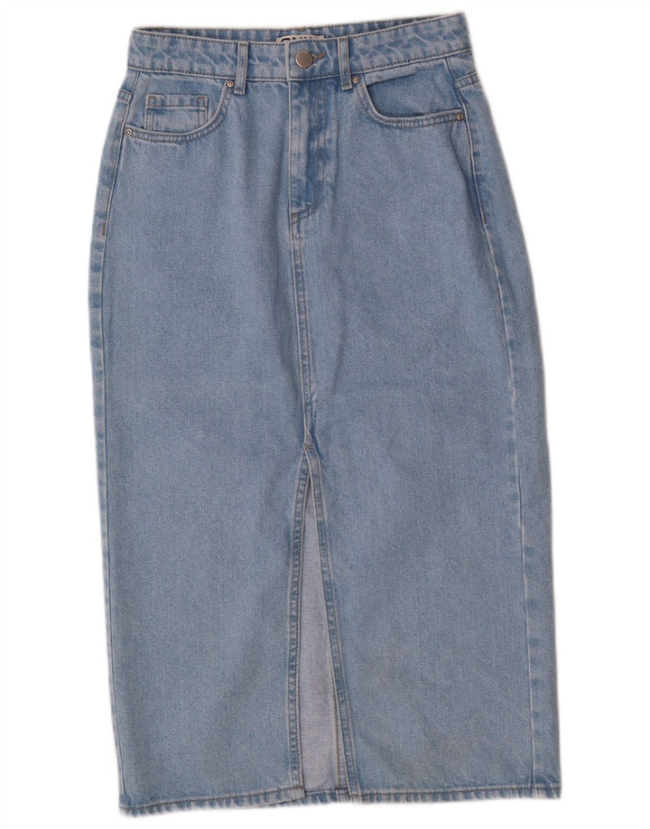 Only Jupe en Jean Femme XS W25 Bleu Coton
