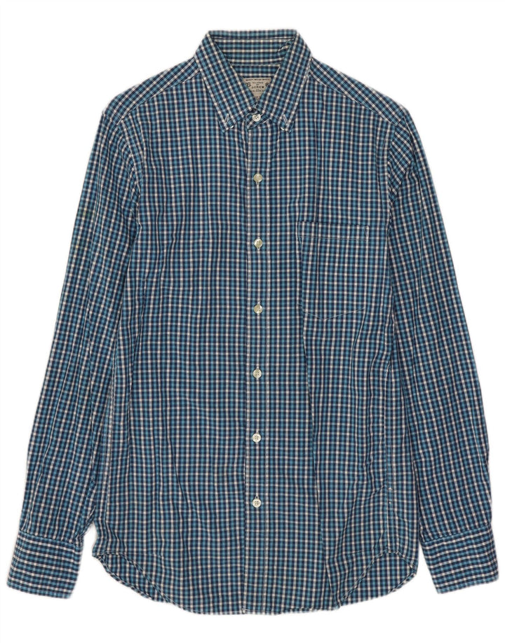 J. Crew Chemise Homme XS Bleu Vichy Coton