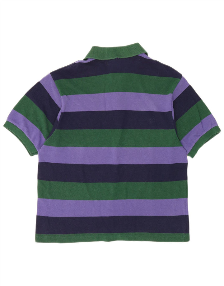 Lacoste Polo Homme Taille 4 Moyen Rayé Multicolore