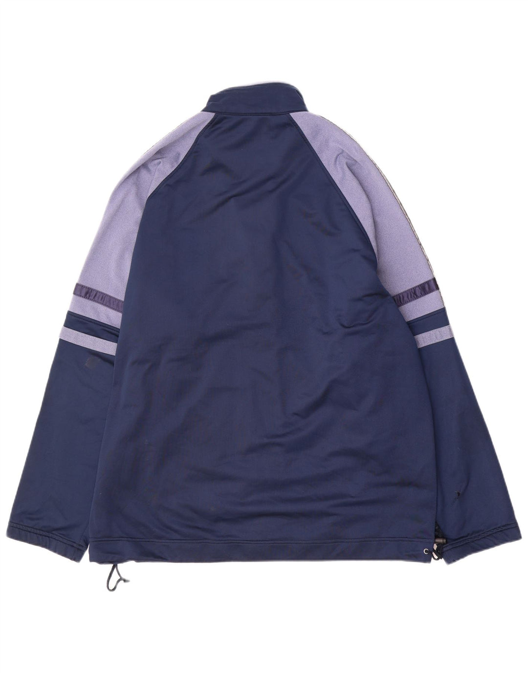 ASICS Veste de survêtement graphique pour hommes XL Bleu marine Colourblock