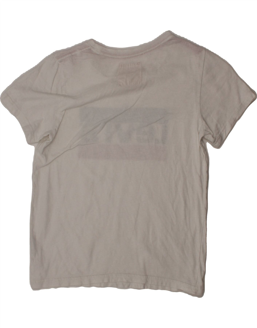 LEVI'S Boys Graphic T-Shirt Top 9-10 Years White Cotton Vintage Levi's and Second-Hand Levi's from Messina Hembry 