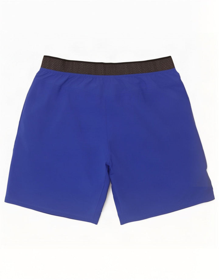 Reebok Short Graphic Sport Homme Bleu Moyen Colourblock Polyester
