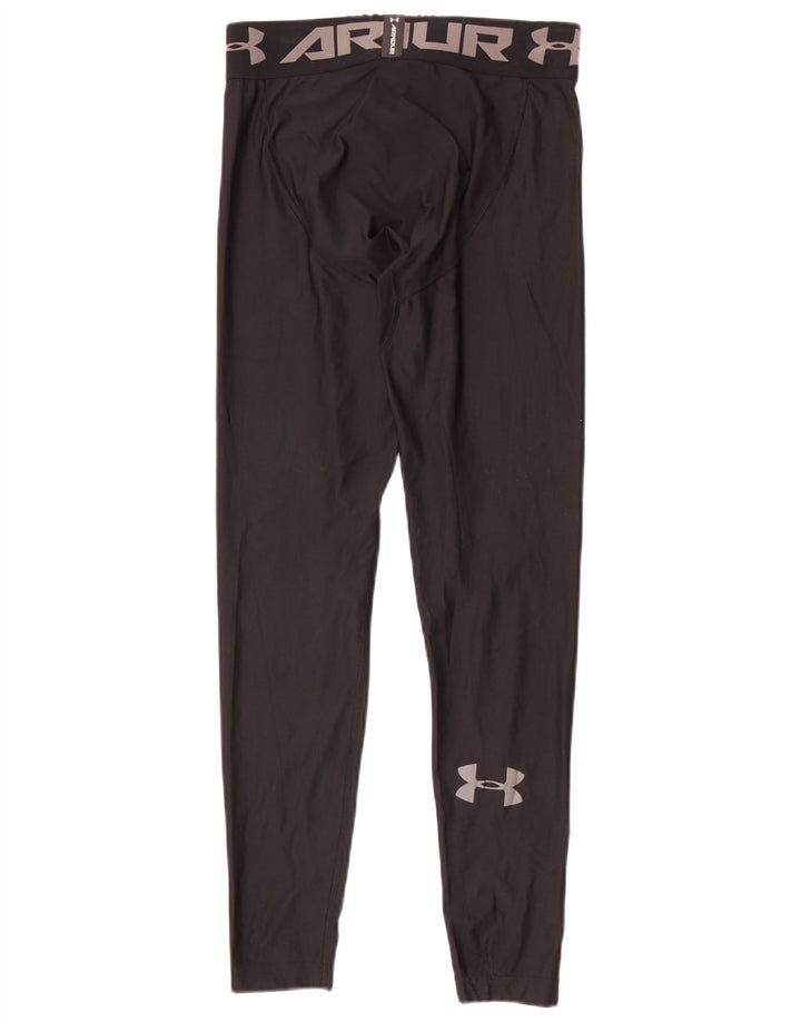 Under Armour Legging Graphique Garçon 9-10 ans Noir Moyen Polyester