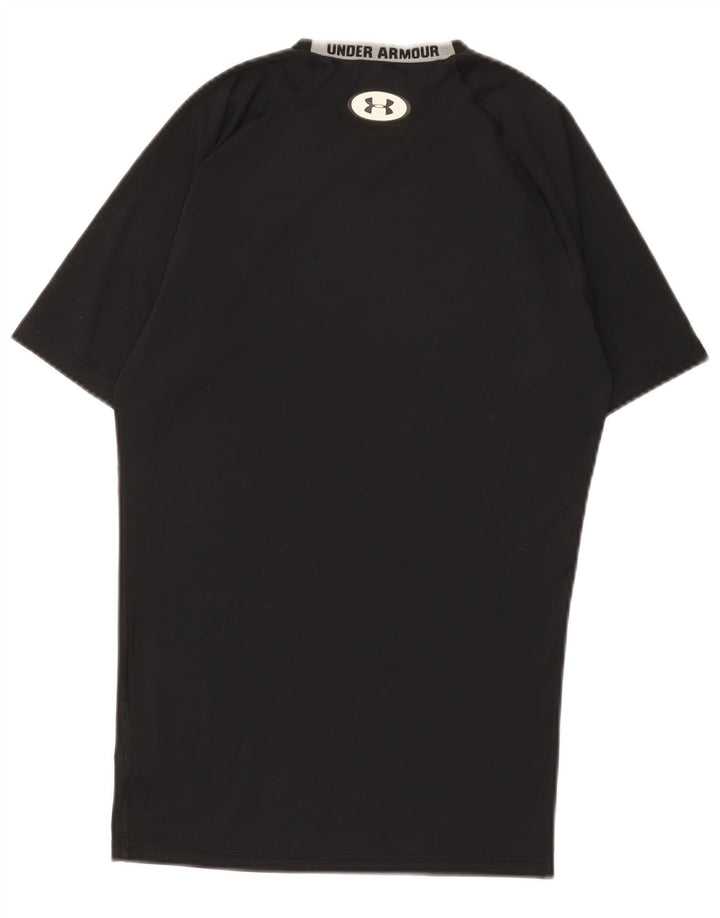 Under Armour T-Shirt Heat Gear Homme Noir Moyen Polyester