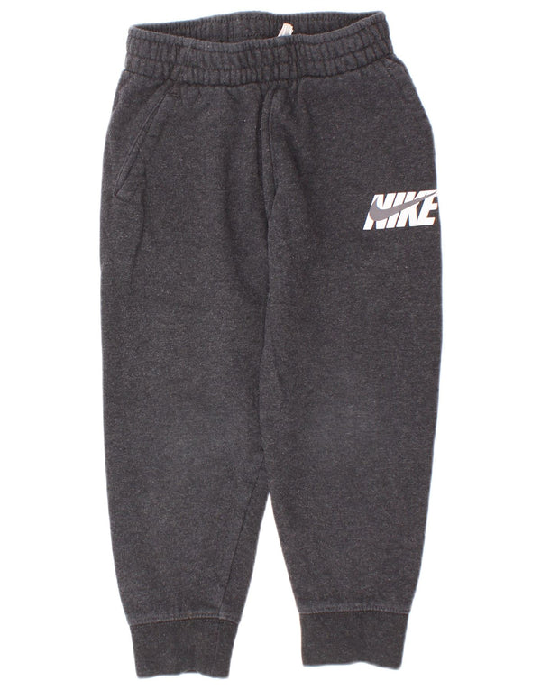 Nike Pantalon de survêtement graphique pour garçon 4-5 ans Gris Coton