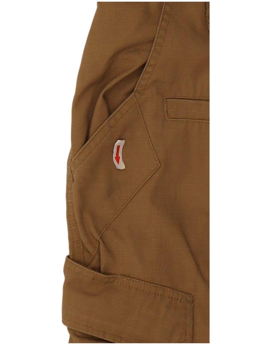 Pantalon Cargo Droit Homme Vintage W30 L30 Beige Polyester