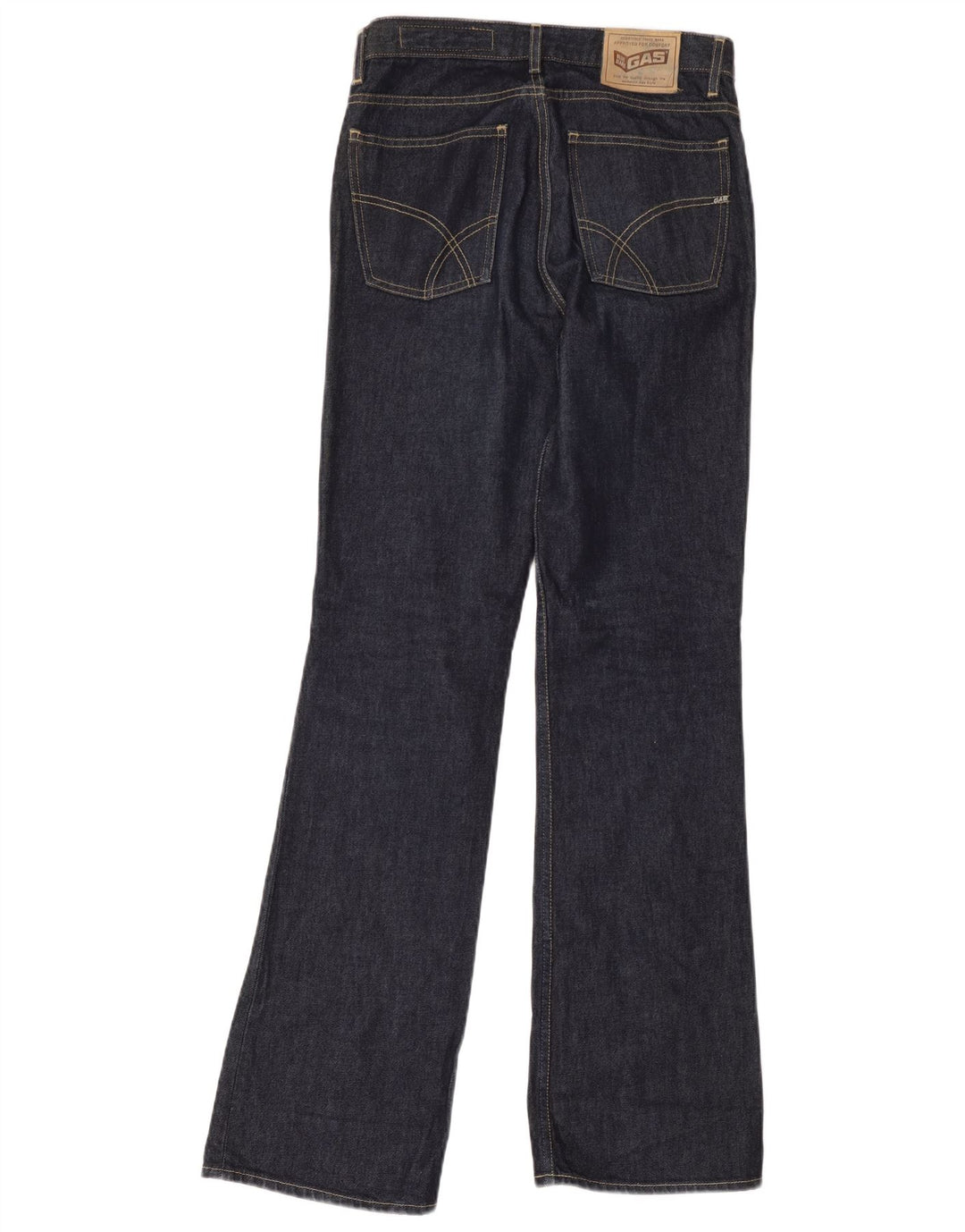 Gas Jean Bootcut Homme W30 L35 Bleu Marine Coton