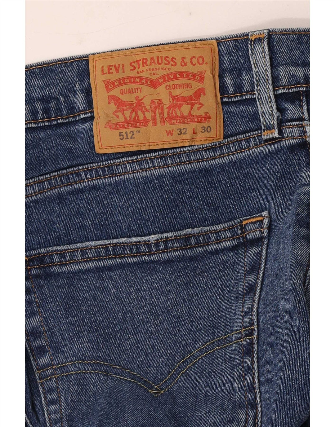 Levi's Jean 512 Slim Tapered Homme Bleu