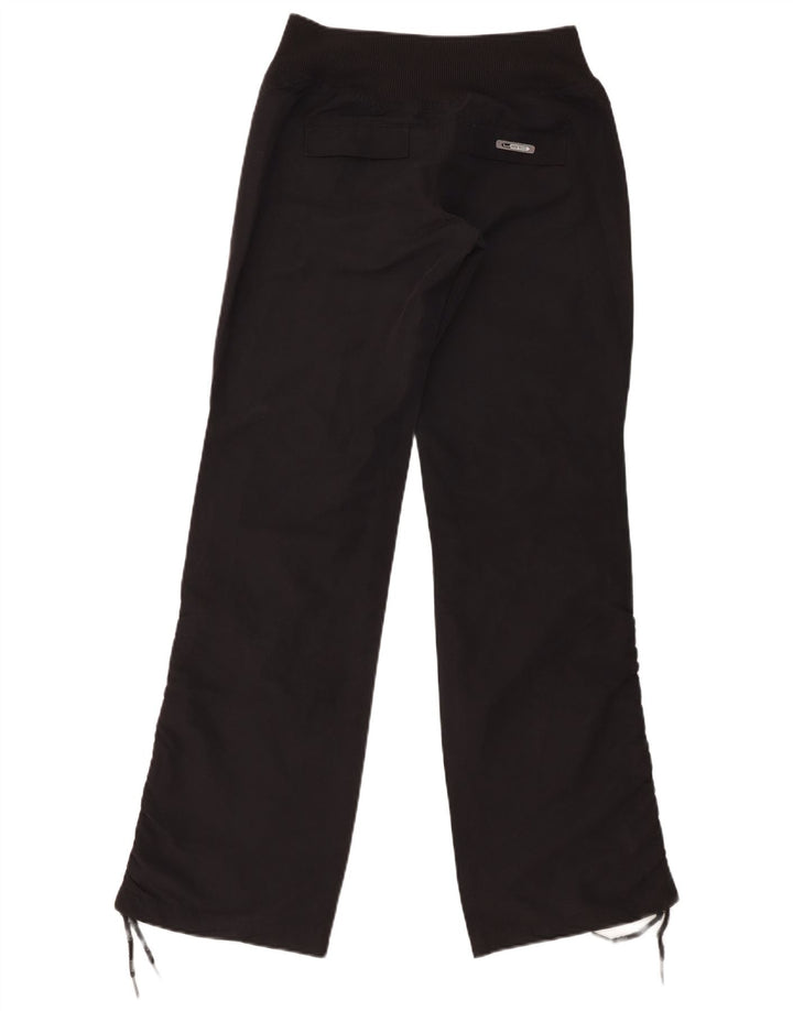 Puma Pantalon droit pour femme UK 8 Small W26 L33 Noir Polyester