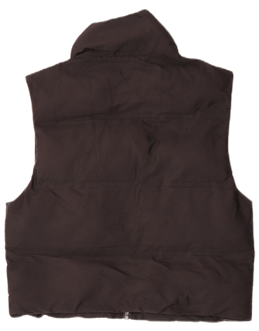 Zara Femme Gilet Rembourré Oversize UK 6 XS Noir Polyester