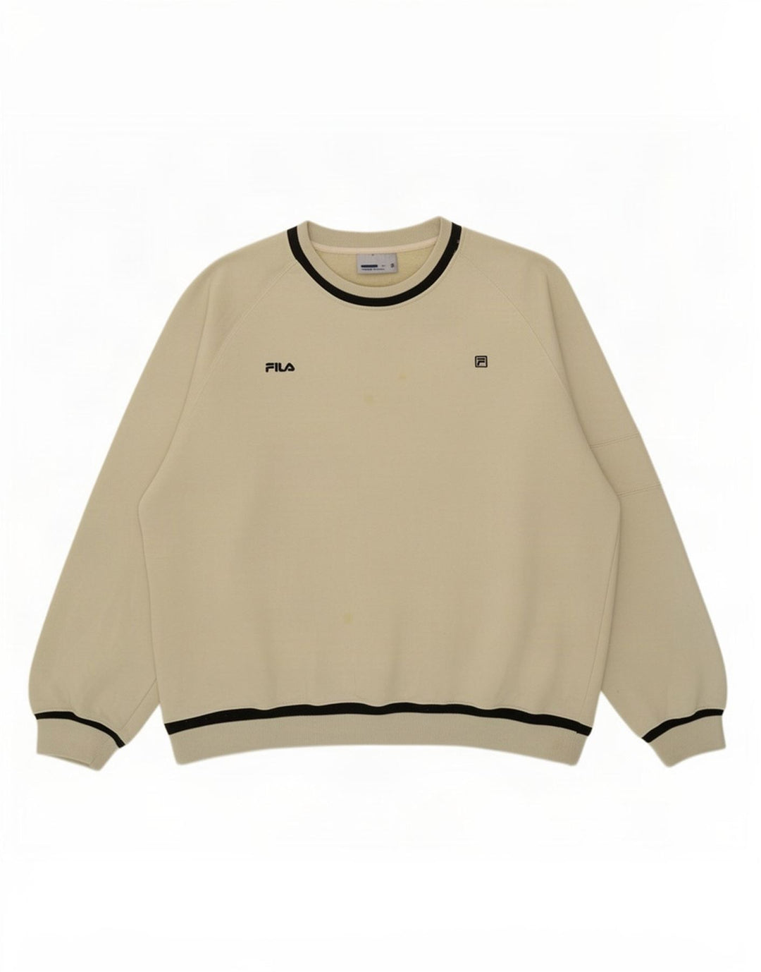 Fila Sweat-shirt pour homme XL Beige Polyester