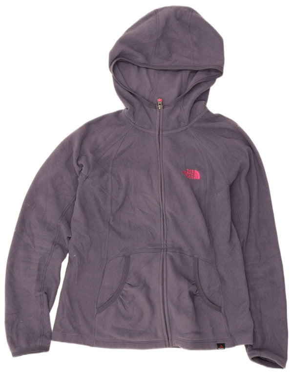 The North Face Veste polaire à capuche pour femme UK 10 Small Bleu marine Polyester