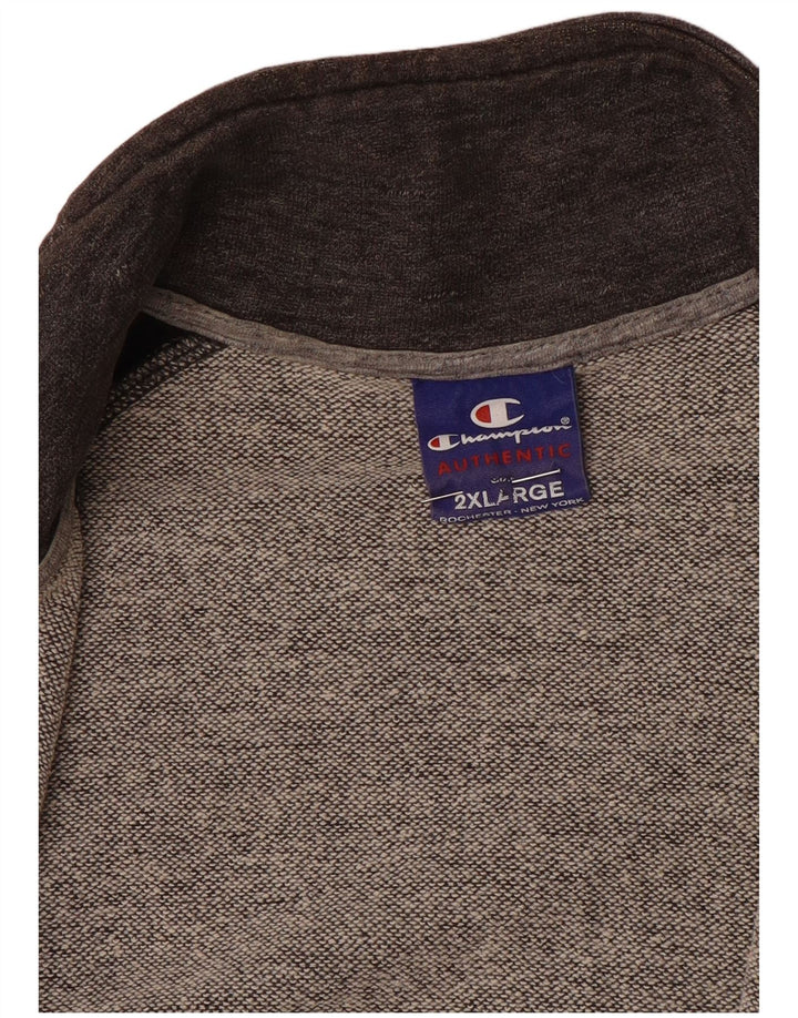 Champion Veste de survêtement pour homme 2XL Gris Colourblock