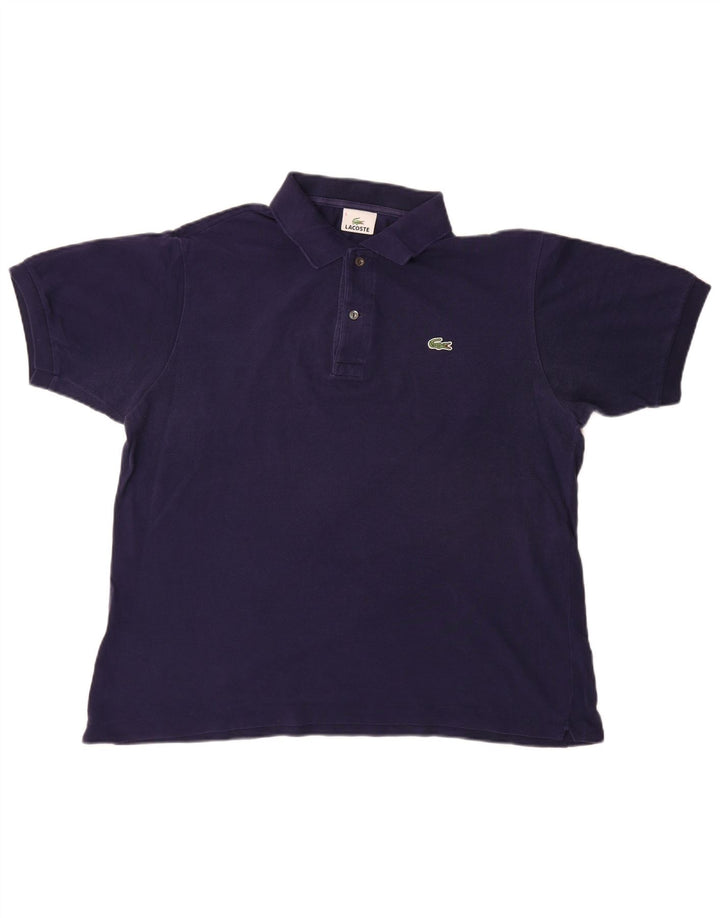 Lacoste Polo Homme Taille 5 Grand Coton Bleu Marine
