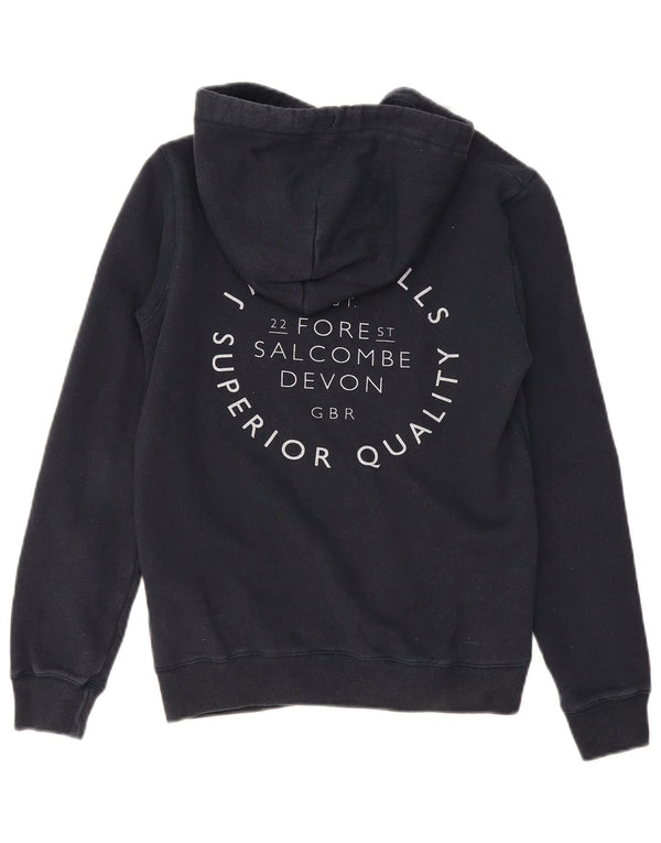 Jack Wills Salcombe Graphic Sweat à capuche pour femme UK 8 Petit Bleu marine