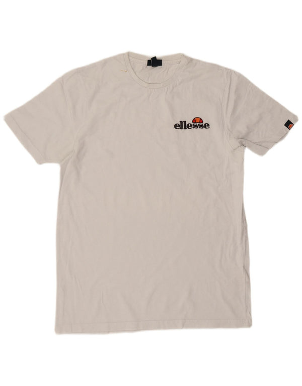 Ellesse T-Shirt Homme Haut Large Blanc Coton