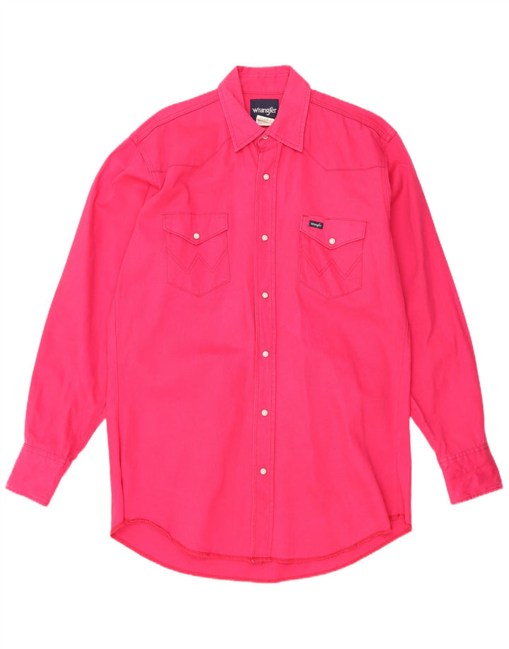 WRANGLER Chemise Haute Homme Grand Coton Rose