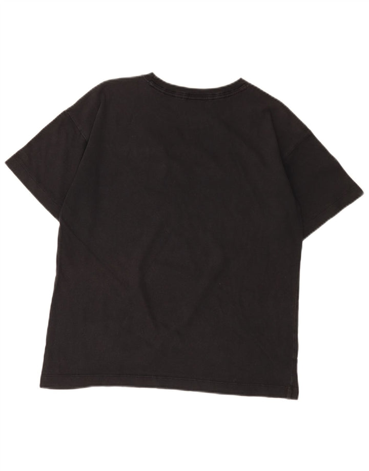 CHAMPION T-shirt graphique pour femme UK 14 Large Noir