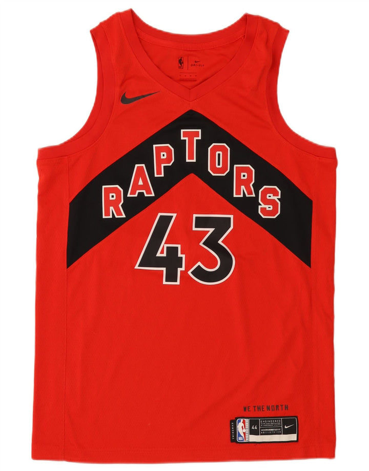 Nike Hommes Toronto Raptors Graphic Débardeur Rouge Moyen Colorblock Polyester