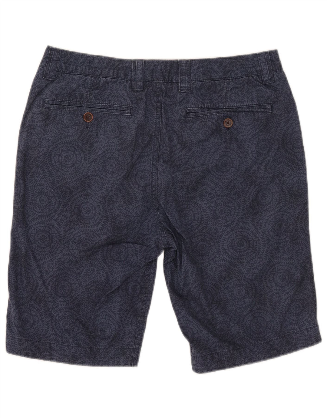 Fat Face Short Chino Homme W32 Coton Floral Bleu Marine Moyen