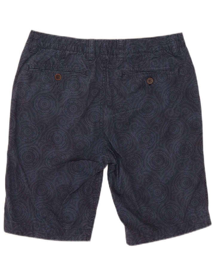 Fat Face Short Chino Homme W32 Coton Floral Bleu Marine Moyen