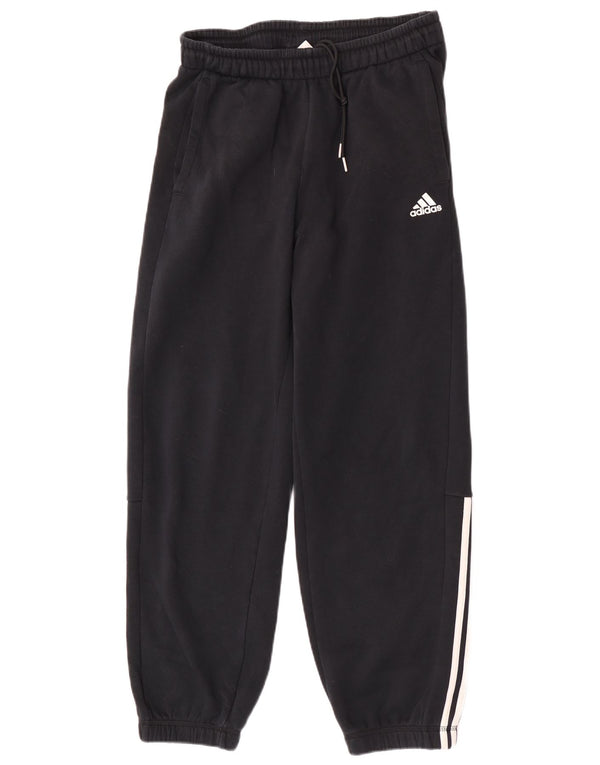 Adidas Pantalon de survêtement pour femme Joggers UK 12 Coton noir moyen