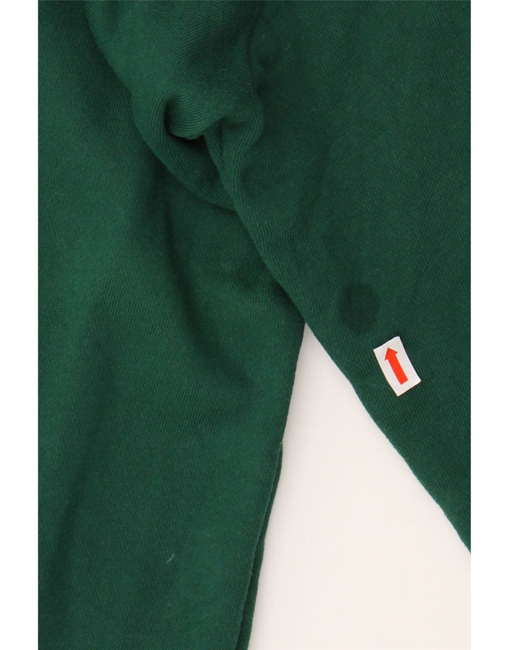 ADIDAS Pull à capuche graphique en coton vert moyen pour homme