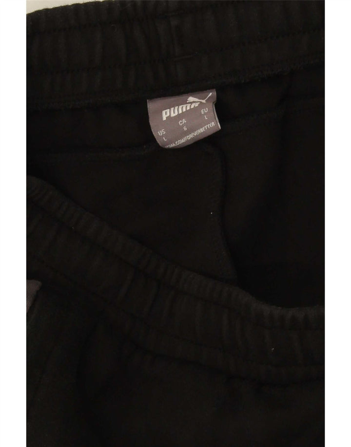 Puma Pantalon de Survêtement Homme Large Noir Colourblock