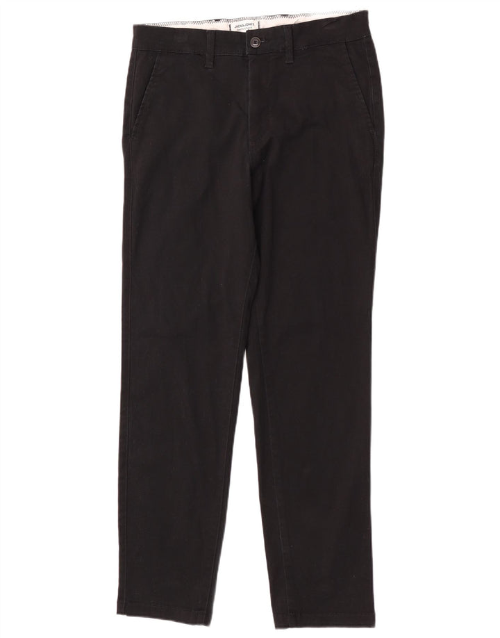Jack & Jones Pantalon Chino Regular Homme W30 L30 Noir Coton