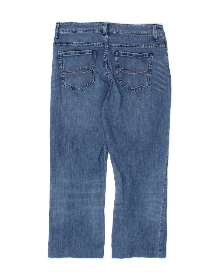 LEE Womens Slender Secret Straight Capri Jeans US 8 Medium W27 L23 Blue Vintage Lee and Second-Hand Lee from Messina Hembry 