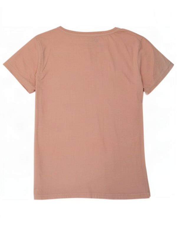 North Sails Womens T-Shirt Top UK 12 Medium Pink Cotton
