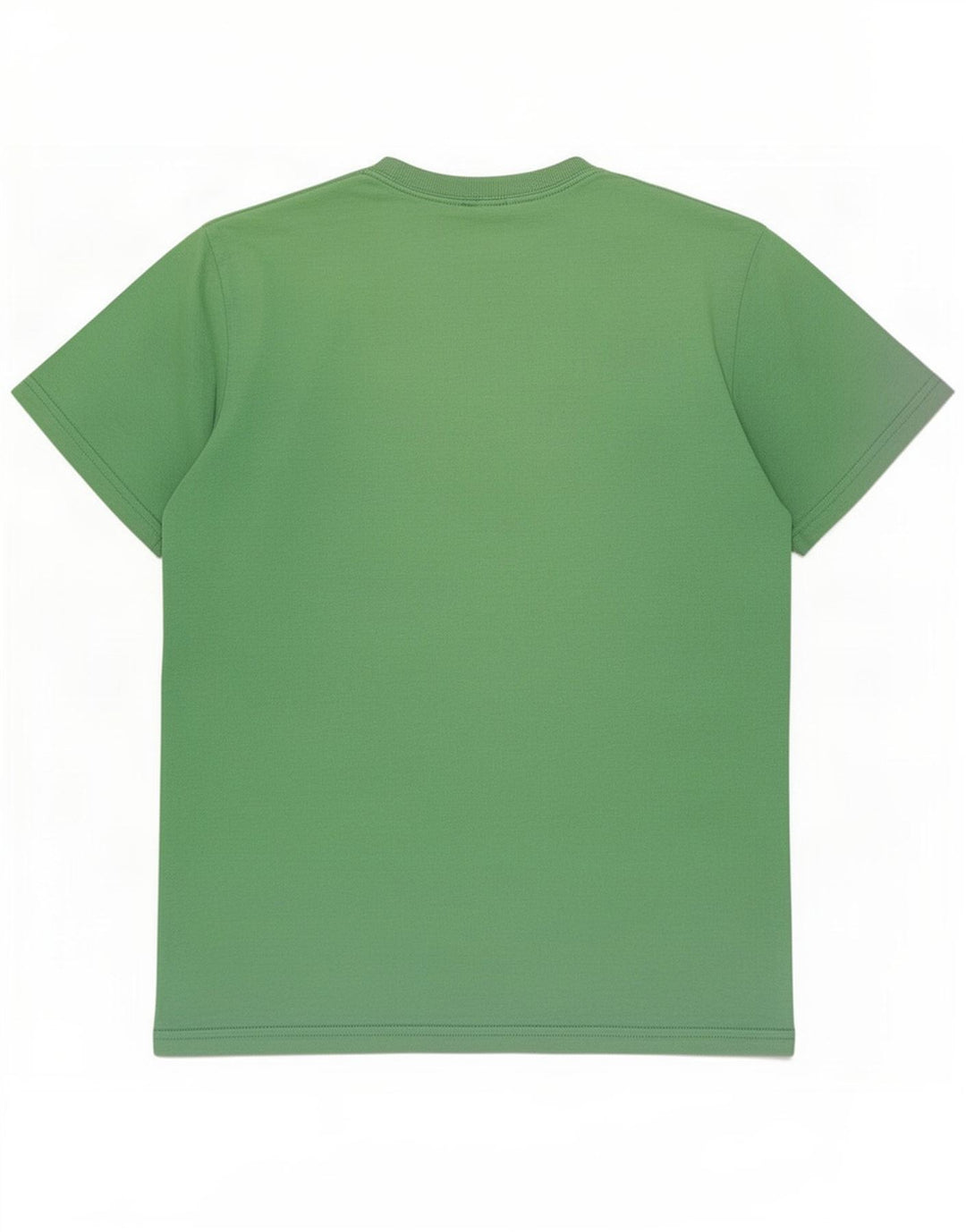 Benetton T-Shirt Graphique Homme Petit Vert