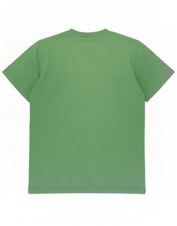 Benetton T-Shirt Graphique Homme Petit Vert